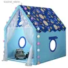 Tentes jouets NOUVEAU Intérieur Extérieur Tente Jouets Enfants Jouer Maison Jouets Garçons Filles Château Intérieur Jouer Maison Semblant Jouet Cadeau pour Enfants Château Tente L240313