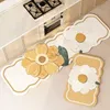 Tapijten INS Bloemen Keuken Mat Voetmatten Lange Slaapkamer Woonkamer Tapijt Antislip Absorberend Decor Tapijten Thuis Slaapzaal Entree Deurmat