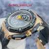 AP Fancy Watch Highend Watch Royal Oak Offshore Series 26290Ro Forged Carbon Ring 18K Rose Gold Material Timing Automatisk mekanisk mens Watch 44mm