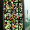 フィルム3D静的なしがみつき窓フィルムフロストステンドステインドカメリアガラスステッカーバスルームベッドルームの装飾用のプライベート装飾ガラスステッカー