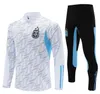 3 -gwiazdkowy Argentyna Tracksuit piłkarski koszulki 2023 2024 25 Domowe Kurtka piłkarska Messis di Maria Dybala de Paul Maradona Men Men Training Suit Kit Tracksuits Kit