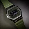 Sport Men's Digital Quartz 5000 Watch Full Fonction Resistance Water Time Time LED Big Dial Oak Series