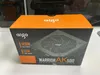 AIGO AK 500W PC PSU電源ユニットブラックゲーム静かな120mm RGBファン24pin 12V ATXデスクトップコンピューター電源BTC 240307
