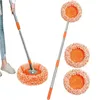 Microvezel auto-stofmop met verlengpaal Huishouden Heavy Duty Verstelbare Zonnebloem Chenille Magic Clean voor wandplafonds 240308