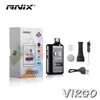 Kit dispositivo vapore vaporizzatore originale ANIX VIRGO per erbe secche Kit penna Vape in ceramica per controllo della temperatura 1300mAh