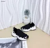 Luxury Baby Sneakers Designer Letter Printing Kids Sticked Shoes Storlek 26-35 Box Protection Slip-On Child Casual Shoes 24mar