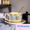 Quaitly British Ceramic Cup Coffee Creative Simple Home Coffeees 선반 컵 찻잔