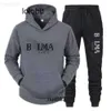 Sportswear Balmanly Roupas BallMainly Ballman Moletom Balmin Balmani Love Mens Tracksuits Mesmo Tracksuit Designer Hoodie Terno o Algodão Puro para Fash JPJG