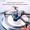 Drönare Nytt GPS -hinder Undvikande dron med 8K Dual Camera 1200 m långdistans 5G WiFi Airplane K911 Max Drone 24313
