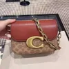 Designer Bags Are 90% Off Cheaper 2024 New Womens Bag Idol Underarm Flower Colored Flip Chain Shoulder Crossbody Small