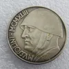 Italie 20 Lire 1943 médaille copie pièces de monnaie accessoires de décoration de la maison pas cher usine 216N