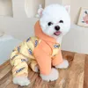 Inverno cão macacão casaco jaqueta filhote de cachorro pequeno traje roupa quente yorkshire pomeranian poodle schnauzer roupas apparel257g