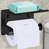 Toiletpapierhouders Zelfklevende toiletrolhouder met plank 304 roestvrij staal Wandgemonteerde tissuepapierroldispenserhouder voor badkamertoilet 240313