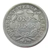 ONS 1853 P S Liberty Seated Dime Verzilverd Copy Coin Craft Promotie Fabriek mooie woonaccessoires Zilveren Coins298S
