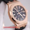 Highend Hot AP Wrist Watch Epic Royal Oak Series 15400OR Mens Watch Rose Gold Automatic Mechanical Swiss Famous Watch Luxury Sports Watch with a Diameter of 41mm