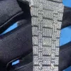 CZ Diamonds Watch Luxus-Herrenuhren Automatik CAL 3120 Uhrwerk Full Iced Out Watches Armbanduhren mit Box und Papieren242E