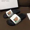 Slippers Fashion designer womens slippers spring and autumn high-quality mens sandals non-slip wear-resistant beach hotel toilets other leisure places 36-46H240313