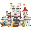 AUSINI 27110 Knights Castle Series Building Block Set Kids DIY Educational Creative Model Bricks Toys For Children C1115255C