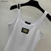 Varumärke Vest Women Waistcoat Designer Overcoat Fashion Logo Casual Sports Womens undertröja ärmlös Singlet Crew Neck 11 mars