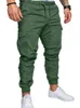 Men's Pants Men High Elastic Cargo Summer Spring Lace Up Drawstring Pocket Harem Stretch Full Trousers BSD-8811