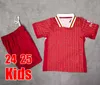 23 24 Soccer Jerseys Kids Kit Home Away Third 3rd Fc Football Shirts Mohamed Szoboszlai Mac Allister Luis Diaz Alexander Arnold Darwin Elliott Diogo J. Femmes