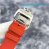Ładne zegarki na nadgarstek Unisex Na rękę RM Watch RM11-03 FQ Red Red NTPT Fibre Material Data Miesiąc Wyświetlacz