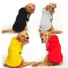 Zimowe ciepłe ubrania z bluzą z kapturem dla psów Sweter dla psów Pet Golden Retriever Labrador Alaskan Apparel232v