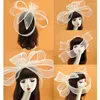 Kopfschmuck, einzigartiger Fascinator, Hut, schöne Kopfbedeckung, schöne, elegante Schleife, Haarspange, ein Blickfang