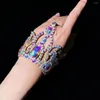 Stage Wear National Standard Latin Performance Accessories Belly Dance Bracelet High End Female Adult Exquisite Water Dia