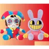 Jouets de transformation Robots L'incroyable cirque numérique Pomni Jax P Pie de dessin animé Jouets Théâtre Lapin Poupée En Peluche Enfants Noël Ki Otm4S