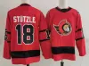 Anpassade kvinnor ungdom Ottawa''Senators''men Hockey Jersey Reverse Retro Blank 7 Brady Tkachuk 72 Thomas Chabot 18 Tim Stutzle 12 Alex Debrincat 28 Claude G