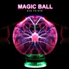 Novelty Magic Plasma Ball Light 3 4 5 6 Inch Night Light Christmas Kids Gift Glass Plasma Lamp Party Decor Table Lights 201028236T