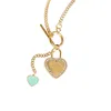 2024 Designer-Herz-Halskette, 925er Sterlingsilber, Gold und Silber, luxuriöse Mode-Damenhalskette, Valentinstagsgeschenk