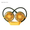 Electric Fans R9CD folding mini fan neckless charging quiet sportsH240313