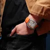 Montres-bracelets 2024 Est Megir Marque Bracelet En Silicone Montre Automatique Pour Hommes Reloj De Pared Montres Mécaniques Pour Hommes