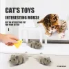 Toys Wireless Elektromed Fernbedienung Ratte Plüsch RC Mausspielzeug Heiße Flockungssimulation Spielzeug Ratte für Katzenhund Witz gruselige Trickspielzeug