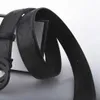 Fashion Classic Men Designer Belts damskie męskie litera swobodna gładka klamra luksusowy pas 8 kolorów szerokość 3 8 cm rozmiary 105 -125 cm Small271t