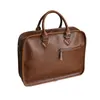 Fashion Trend Men HandBags Briefcase Business Bag Crossbody Laptop Large Capacity Satchel Single Shoulder 240313