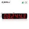 GANXIN Sell 6 inch 6 Digits Indoor Clock Large LED Display Digital Office Clock Pro Garage Edition Wall Timer252e