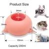 Cat Bowls & Feeders 200ML Pet's Bubble Milk Bowl For Puppies Kittens Feeder Dogs Puppy Silicone Feeding Station 3 Nipples Nu2982