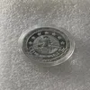 Regalo Nuove sette meraviglie del mondo Moneta commemorativa creativa da collezione in argento placcato da collezione309d