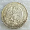 MO 1Uncirculated 1902 Mexico 1 Peso Silver Foreign Coin High Quality Brass Craft Ornaments281F