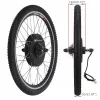 Polijstpads voilamart 26 "1000W 48Vリアホイール電気自転車変換キットLCDメーターE自転車モーター変換キット無料配送