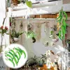 Decoratieve Bloemen 2 Snaren Gesimuleerde Groene Paprika Hangers Model Boerderij Groente Ornament Schuim Kunstmatig Decor Simulatie Lang