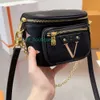 Designerskie torby w talii 23SS Mini Bombag Ladies Luksusowa torba na pasek Crossbody Męs