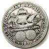 US 1892 Columbian Half Dollar Craft Srebrna kopia Monety Factory Factory Nice Home Akcesoria274a