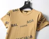 Mens T Shirt مصمم للرجال القمصان النسائية أزياء Tshirt مع رسائل الصيف غير الرسمي القصيرة الأكمام رجل Tee ملابس آسيوية Sizem-XXXL#99