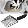 House House Metal Cat Cat Tapel Topela Szkoczna Piaska Sifter Sifter Pet Cat Cat Reoable Cieszonka Ściśnięcie CZECZENIE