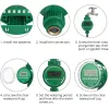 Temporizzatori Controller automatico per irrigazione da giardino LCD digitale Valvola elettronica programmabile Tubo flessibile Timer acqua Cronometraggio dell'irrigazione impermeabile