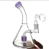 20cm tall Beaker Base Oil Rigs Thick Glass Bong Hookahs Glass Water Pipes Smoke Glass Pipe With 14mm Banger